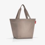 Bolsa compra M herringbone mokka