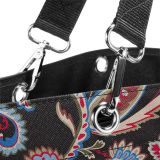 Bolsa compra XL paisley black