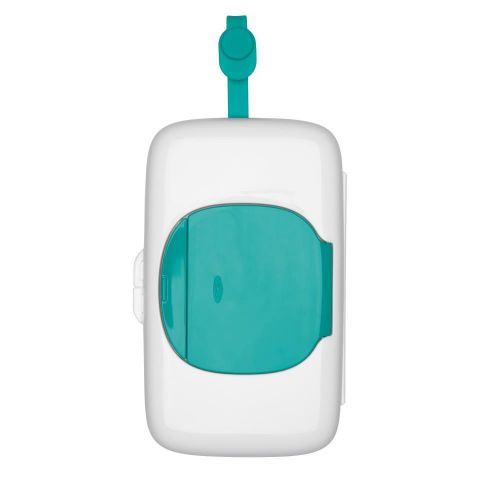 Dispensador toallitas de viaje- teal