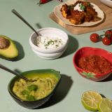 Set 3 bowls para salsa fajitas World Foods