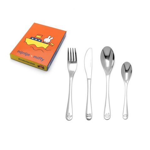 Cubiertos infantiles inox-MIFFY VEHÍCULOS (4pz)