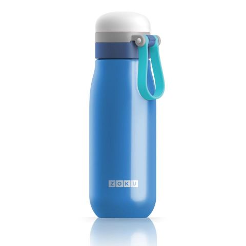 Botella ZOKU inox azul