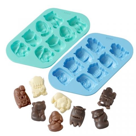 Molde Monsters/Cats/Dogs chocolate (Set 2)