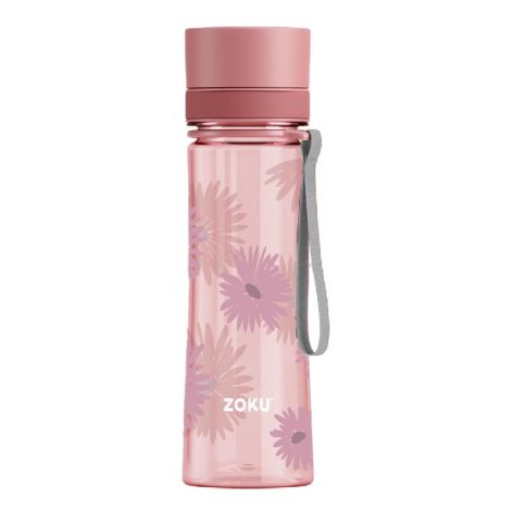 Botella ZOKU 400mL-  Pink Floral