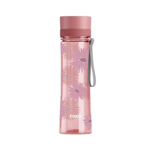 Botella ZOKU 600mL-  Pink Floral